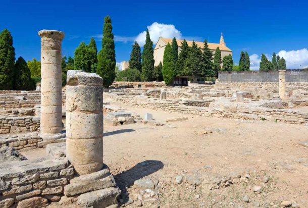 Alcudia old town ruins